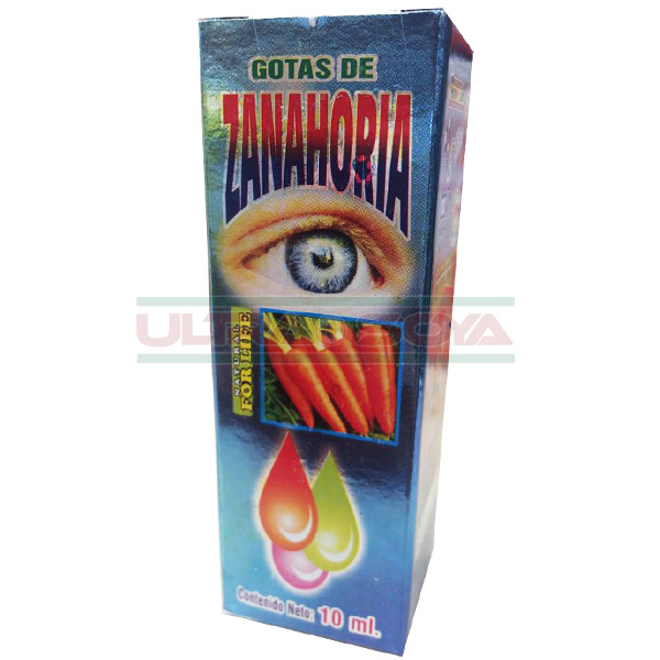 GOTAS DE ZANAHORIA C/10ML